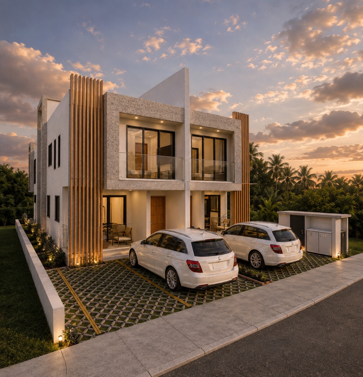 Casa Dúplex — Vista exterior